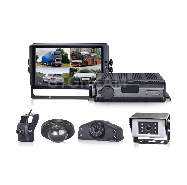 Waterproof 4 Channel 1080P Vehicle DVR System with 3G/4G/WiFi