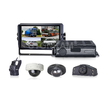 5CH 1080P Bus DVR System with IP Camera