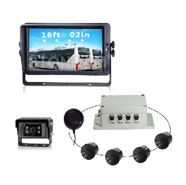 1080P Visual and Ultrasonic Reversing Radar System