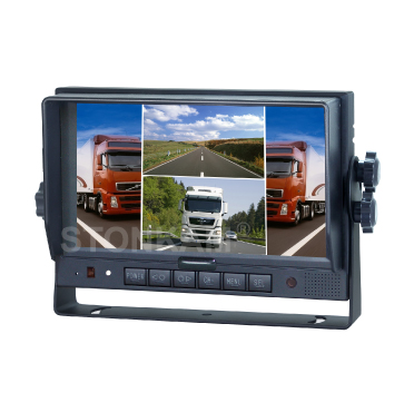 7  inch HD quad-view vehicle monitor