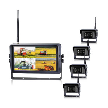 10.1'' HD Quad-view Monitoring System