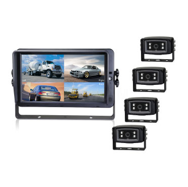 10.1 Inch HD Quad-view Vehicle Monitor System