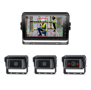 Forklift AI Collision Avoidance Warning System