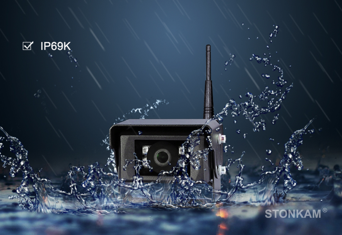 waterproof wireless truck camera