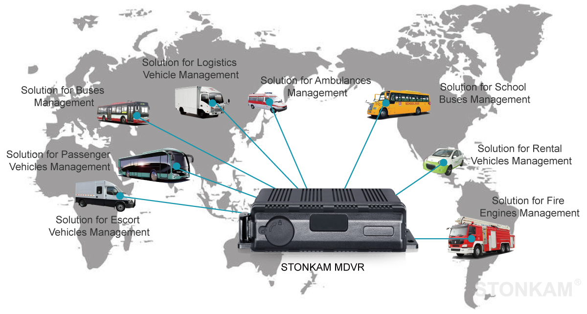 4 channel vehicle dvr