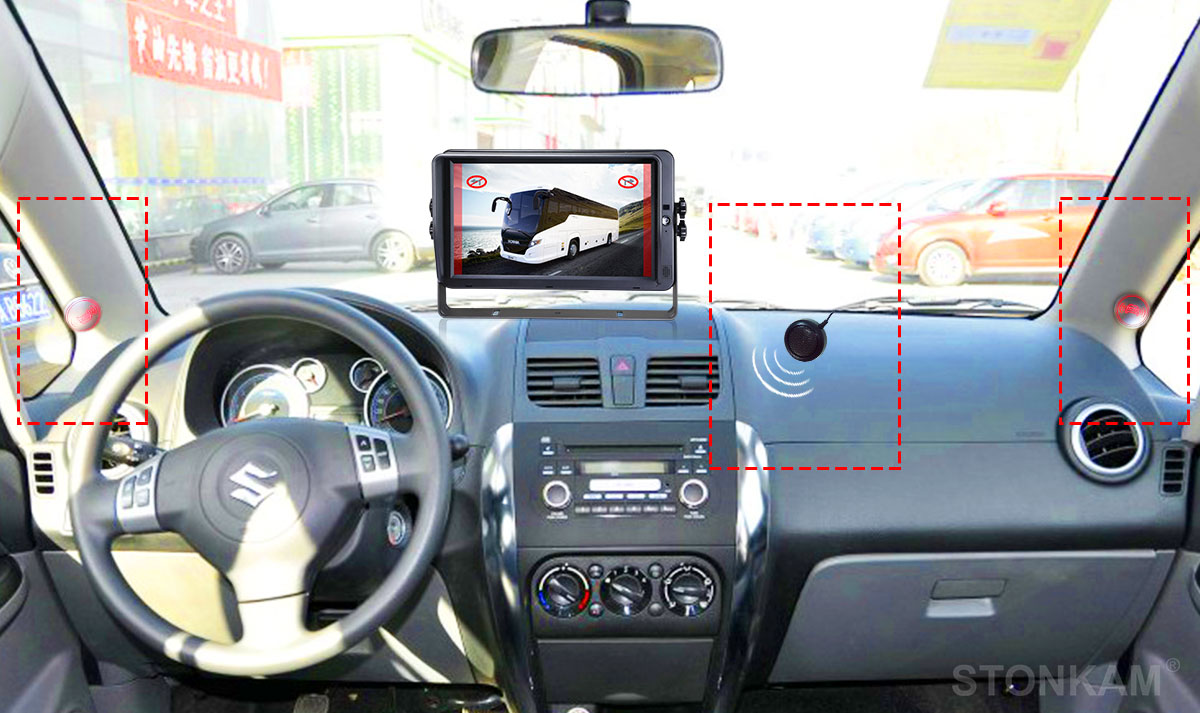 1080P 24GHz millimeter wave radar detection system & blind spot monitoring system