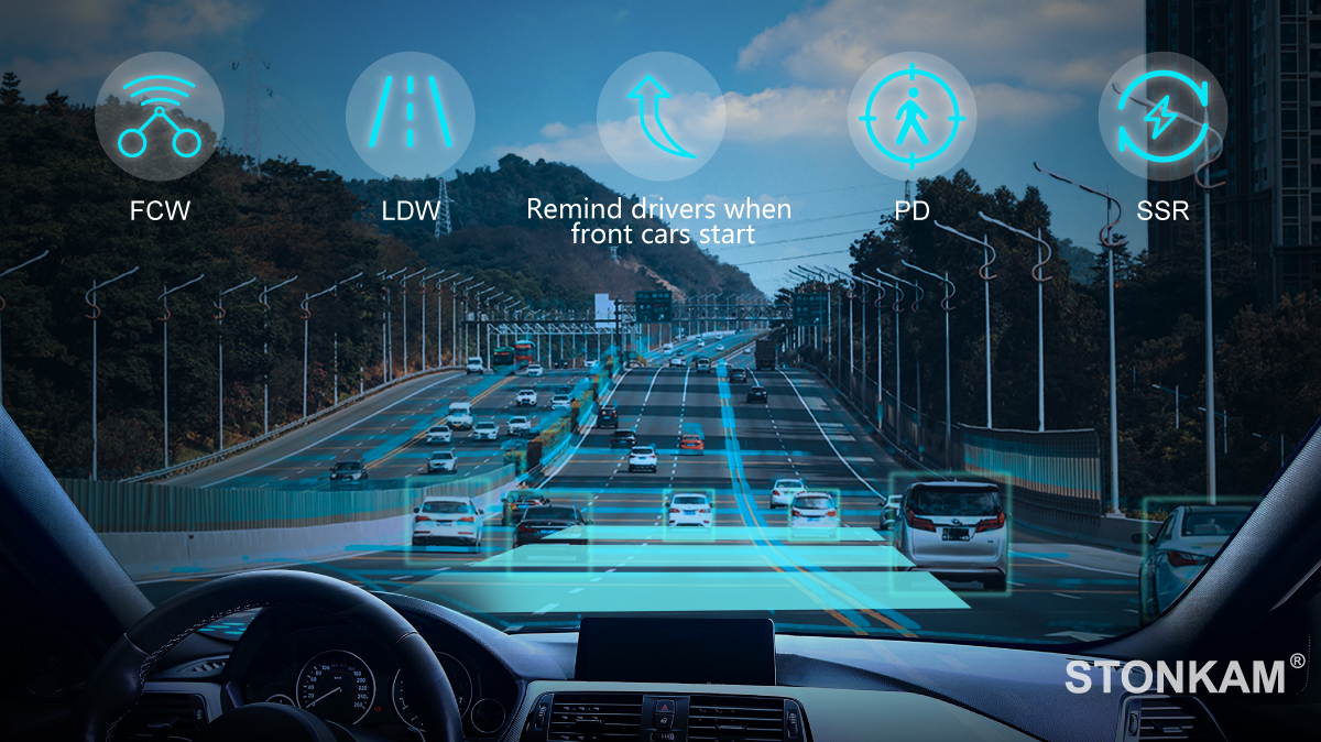 Intelligent 8CH HD MDVR integrated with ADAS & DMS system