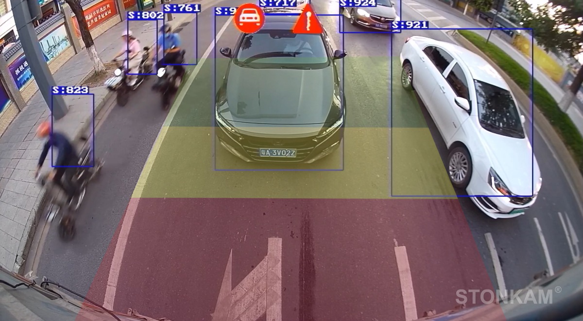Vehicle AI Camera,Pedestrian Detection and Alarm System,Pedestrian Recognition System for Vehicles