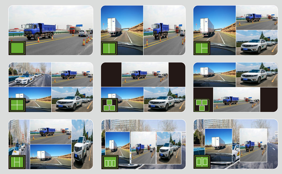 HD vehicle-mounted  Image Processor-multiplexer