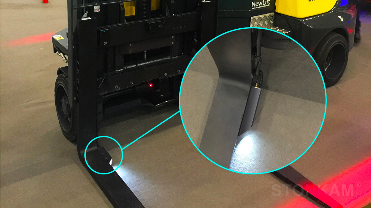 Forklift camera