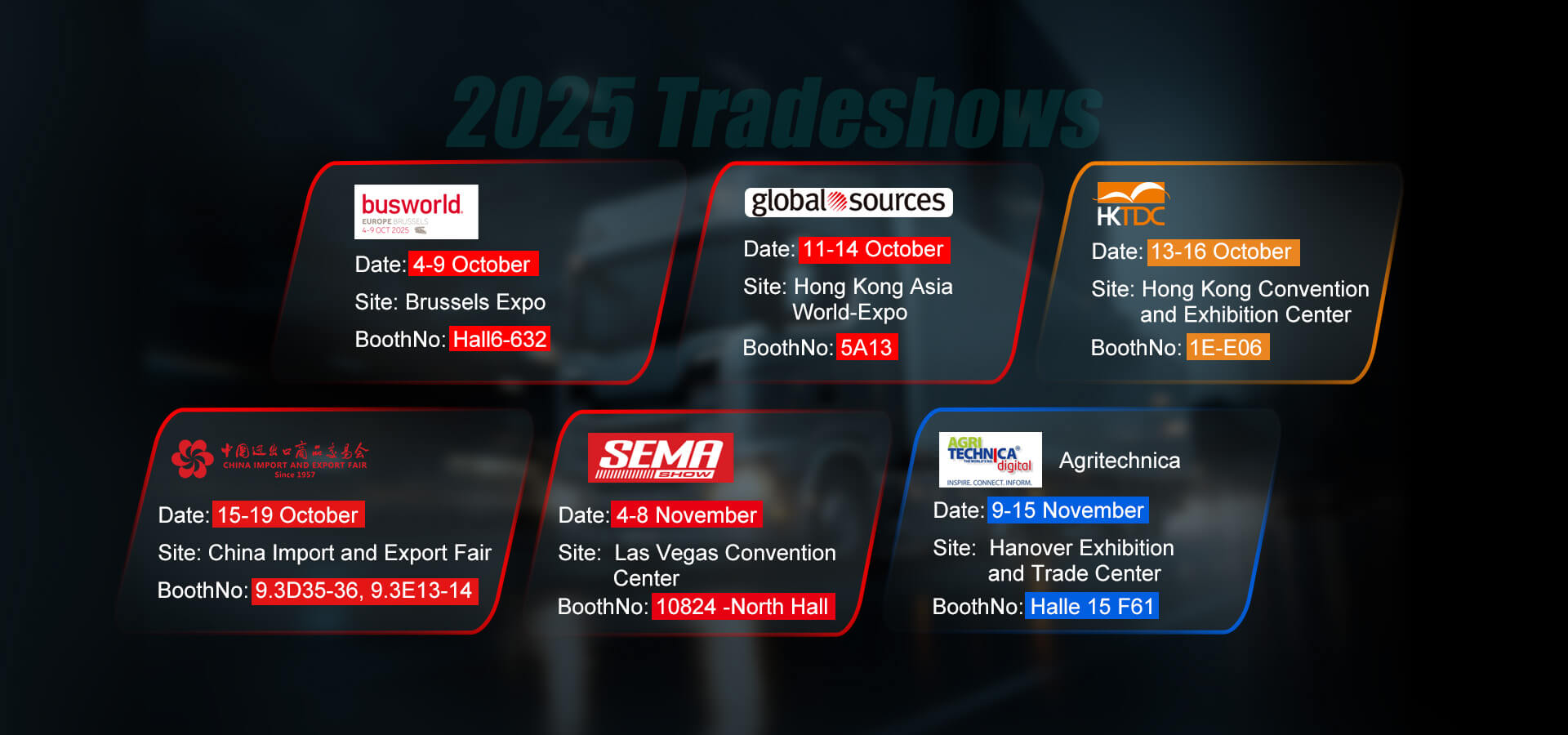 STONKAM October and November Exhibition Schedule