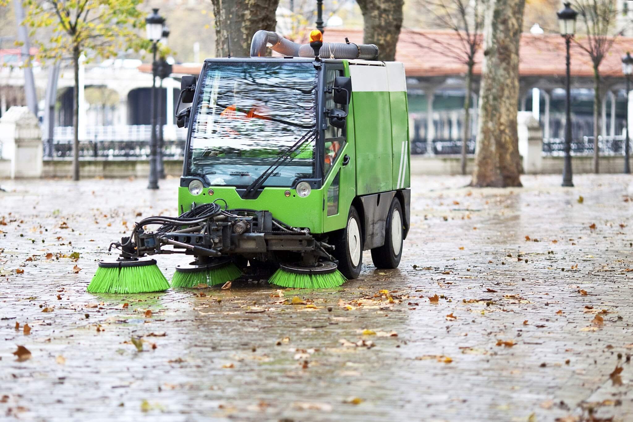sweeper trucks camera