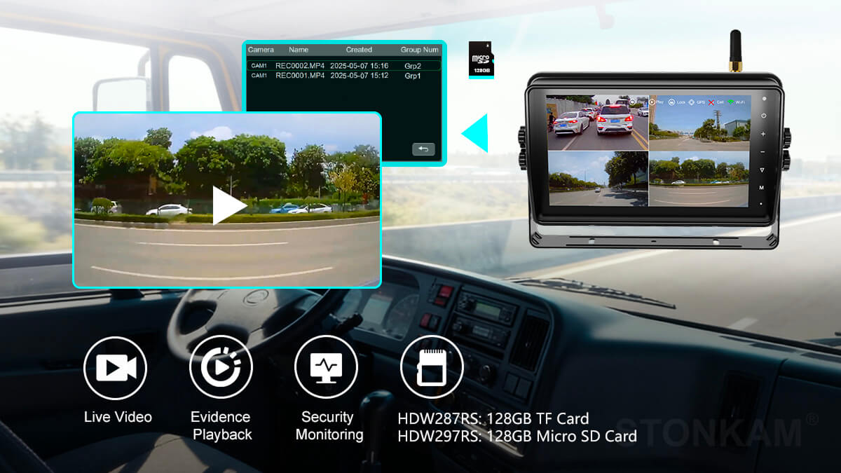 vehicle monitoring display