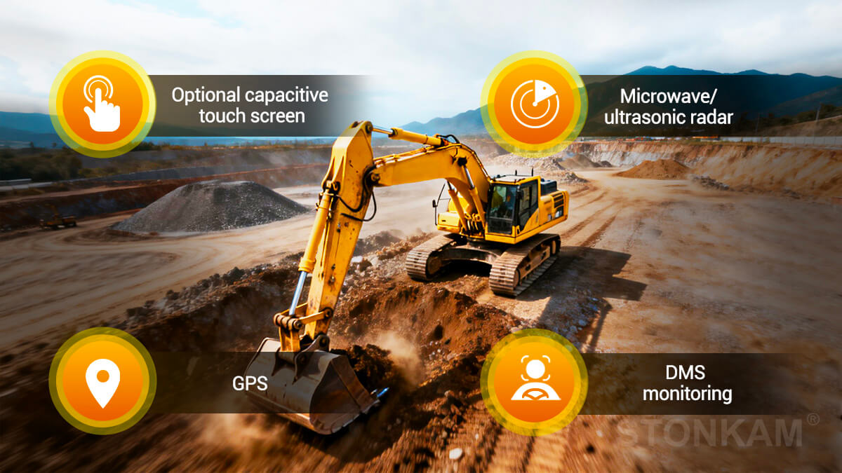 excavator camera system