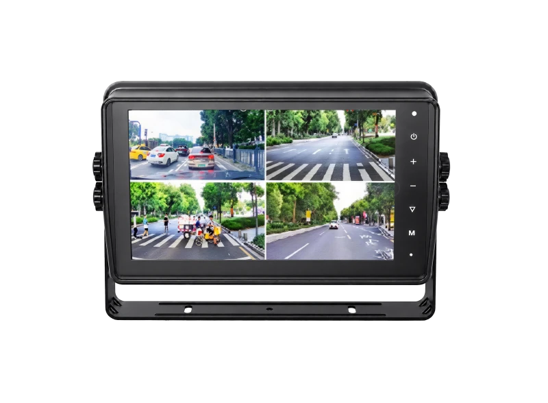 STONKAM 10.1 inch Waterproof Quad-View Vehicle Recording Monitor