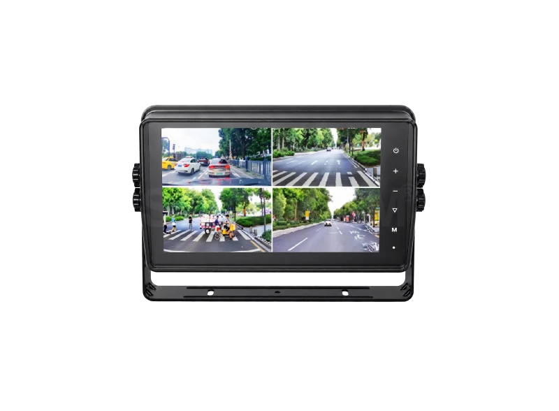 STONKAM 7 inch Waterproof Vehicle Video Recording Monitor with Split-screen