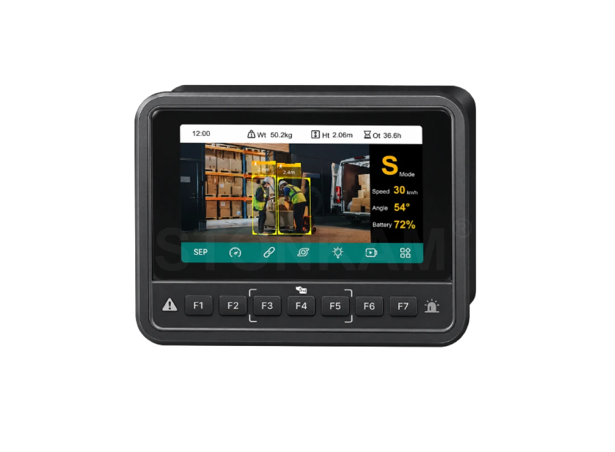 5″ AI Intelligent Vehicle HMI Display with CAN Bus Integration