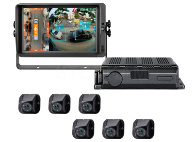 6CH 1080P HD Waterproof 360 Surround View Panoramic Image System